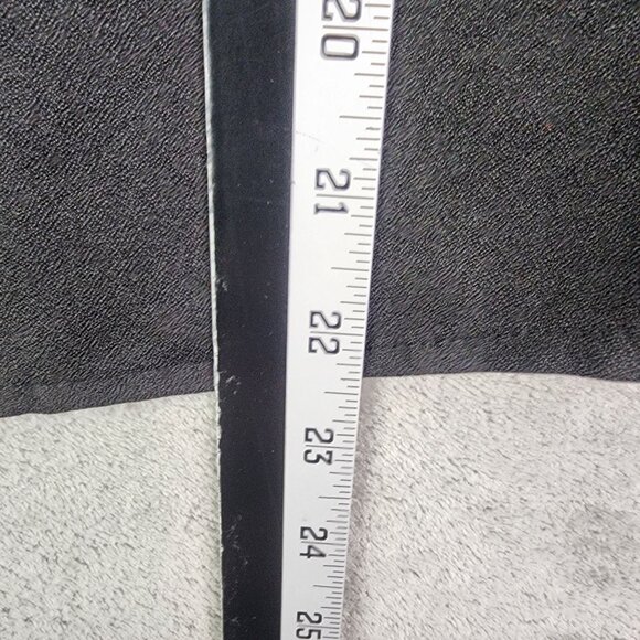 Women's Black Blouse Top With Sheer Pearl-Embellished Sleeves Round Neck S - Picture 9 of 10